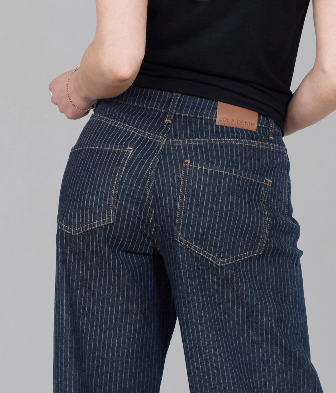 COLETTE-PSB High Rise Wide Leg Jeans