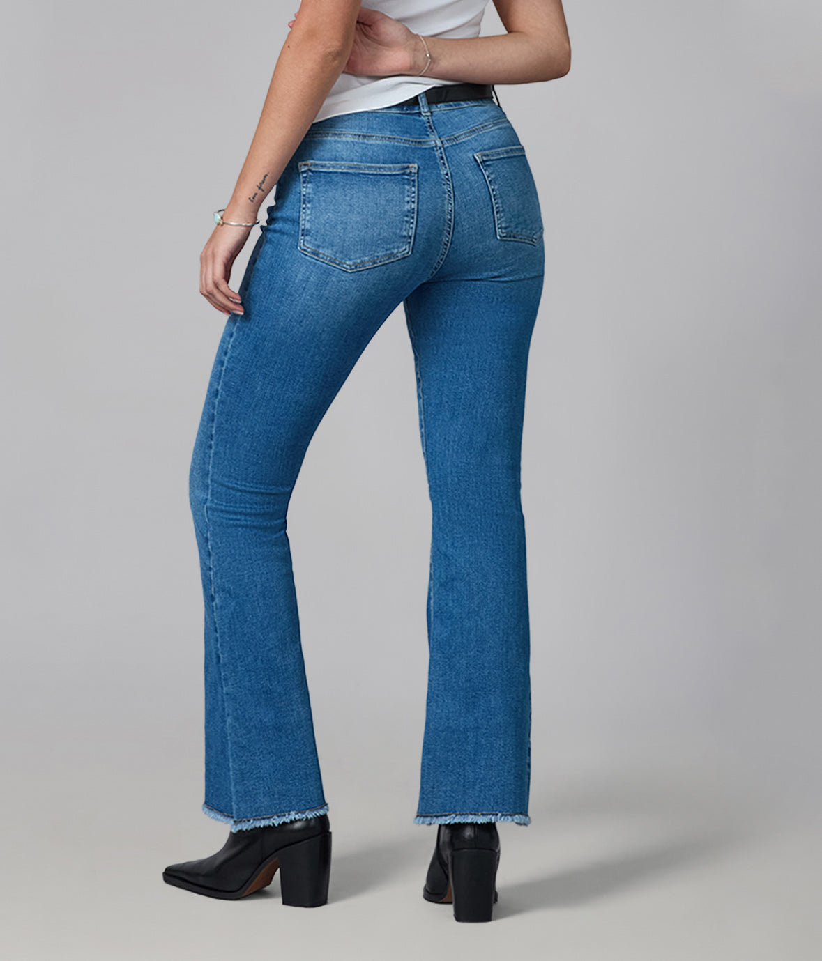 ALICE-MDL High Rise Flare Jeans