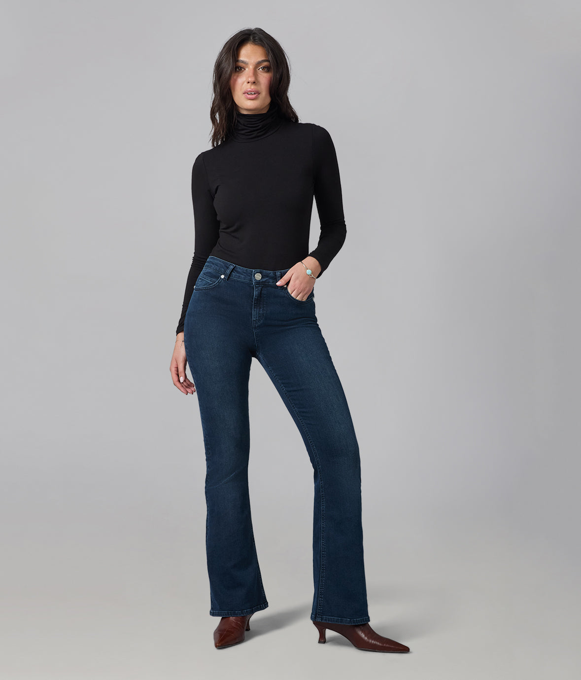 ALICE-SDB High Rise Flare Jeans 32" Inseam