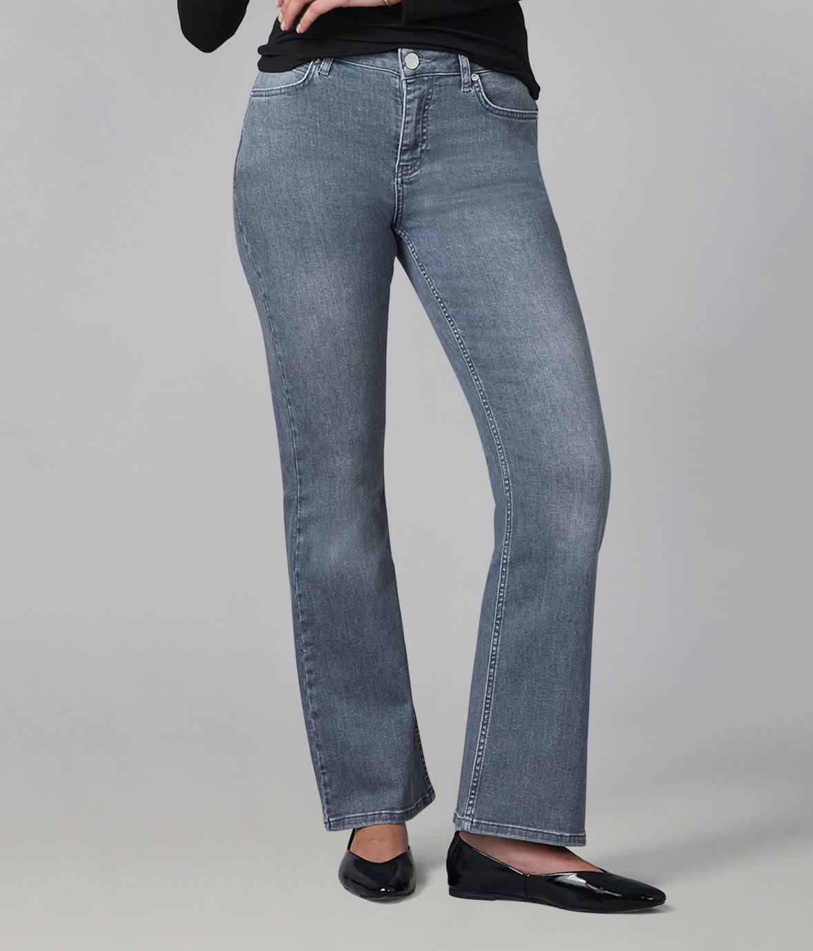 BILLIE-WI High Rise Bootcut Jeans