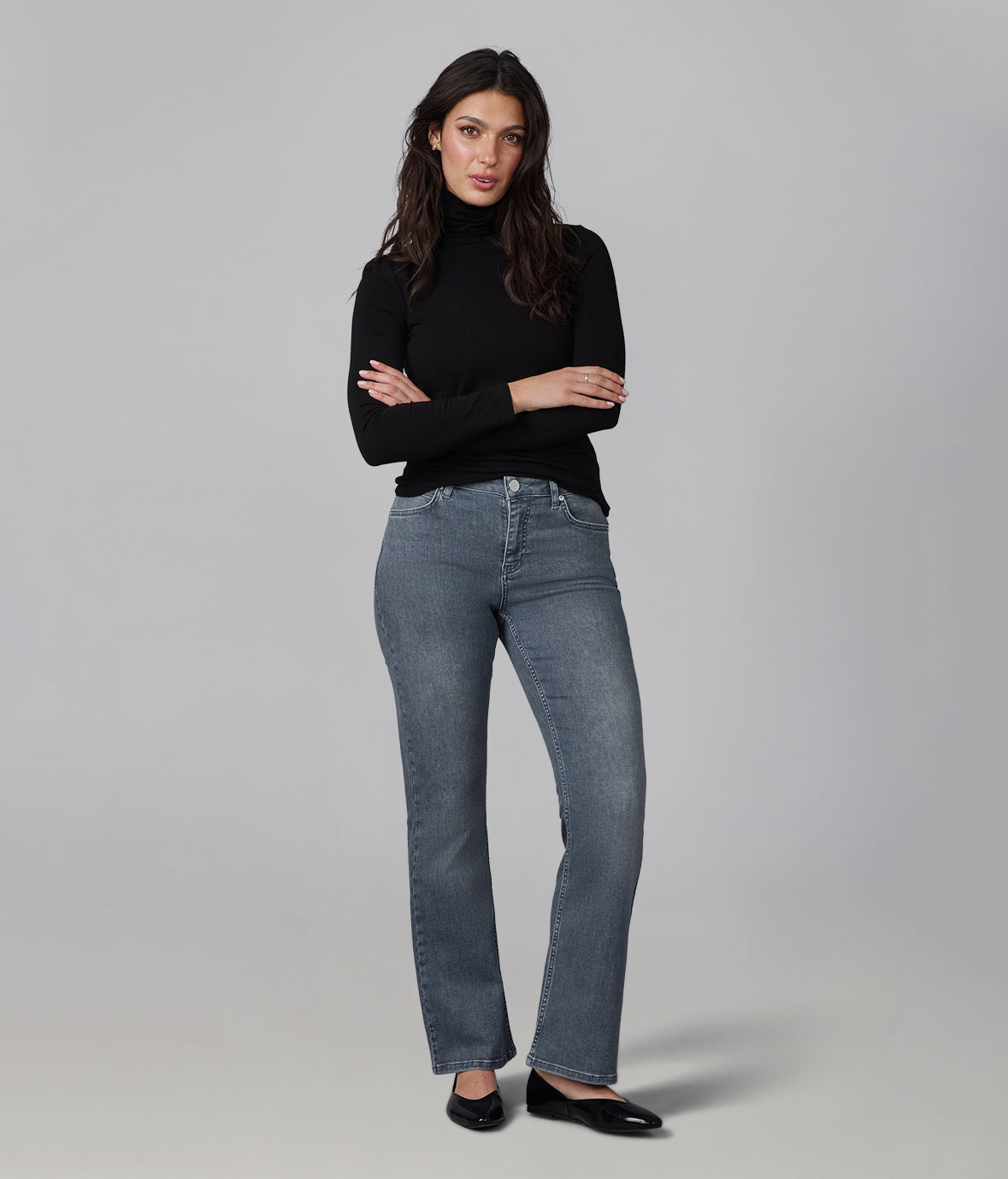 BILLIE-WI High Rise Bootcut Jeans 31" Inseam