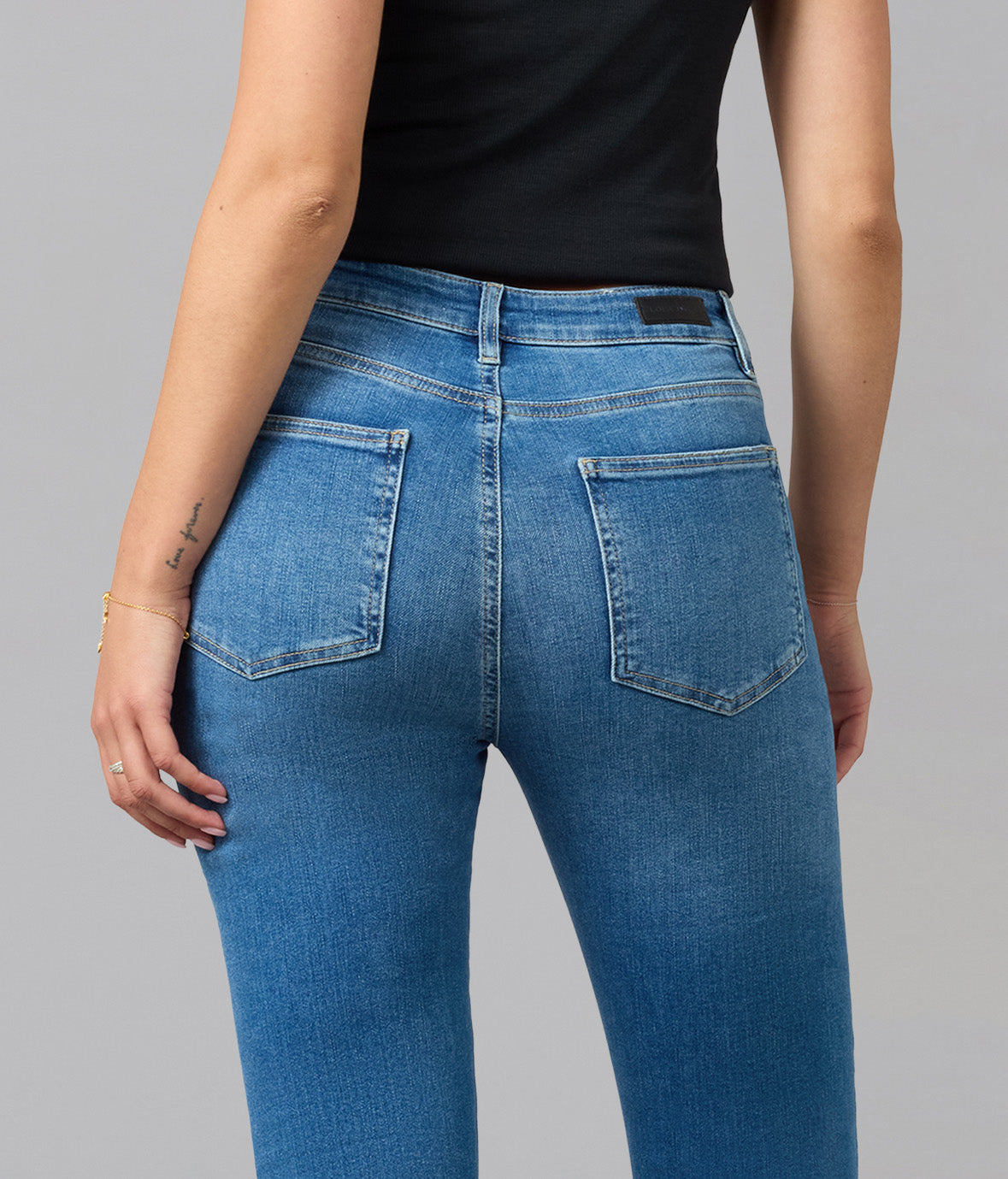 ALICE-MDL High Rise Flare Jeans