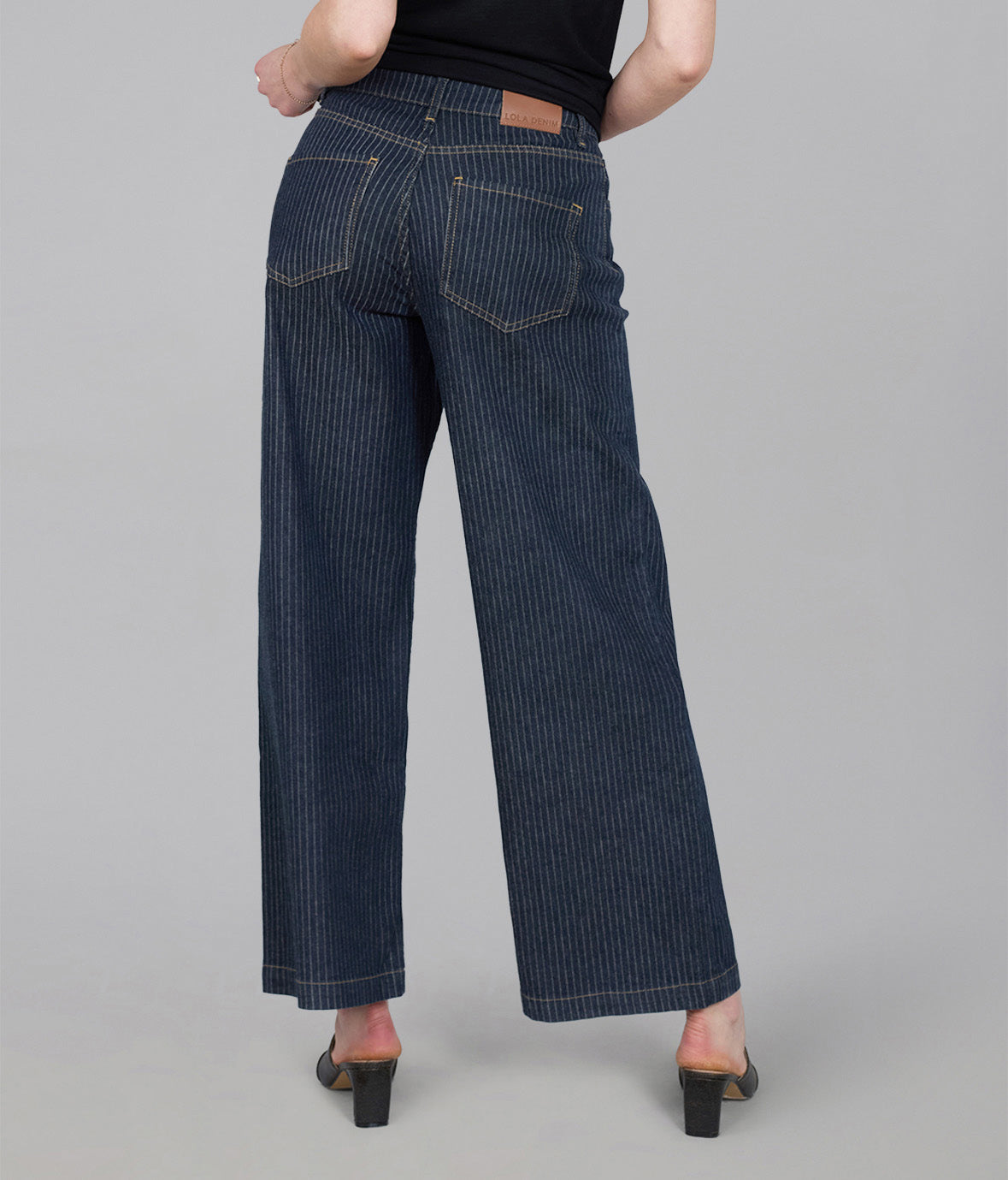 COLETTE-PSB High Rise Wide Leg Jeans