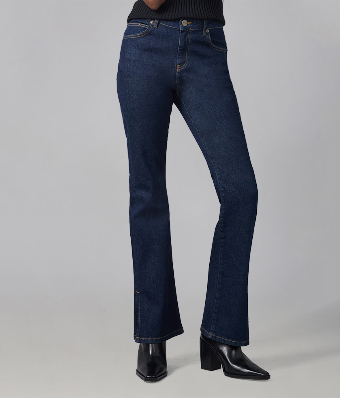 BILLIE-DRB High Rise Bootcut Jeans