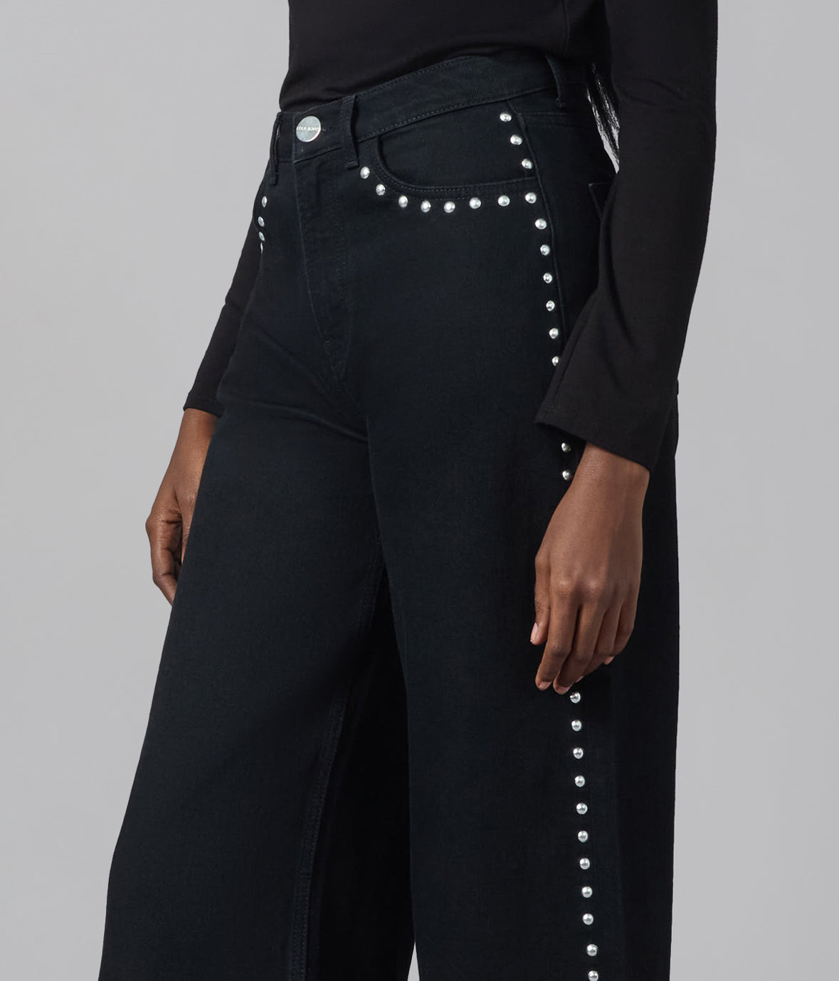 MILAN-SB Ultra High Rise Wide Leg Jeans